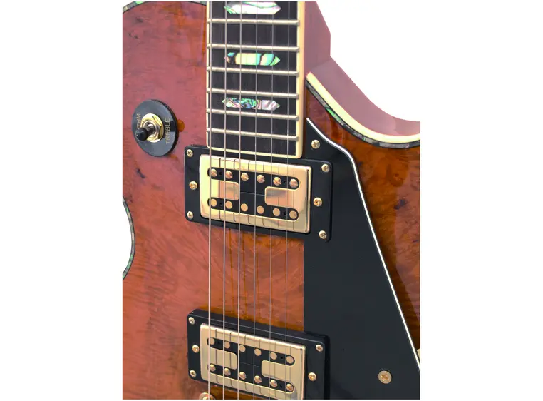 DIMAVERY LP-700 E-Guitar,  Honey hi-gloss 